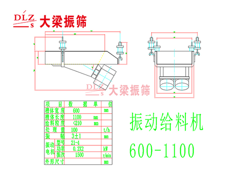 振动给料机600-1100